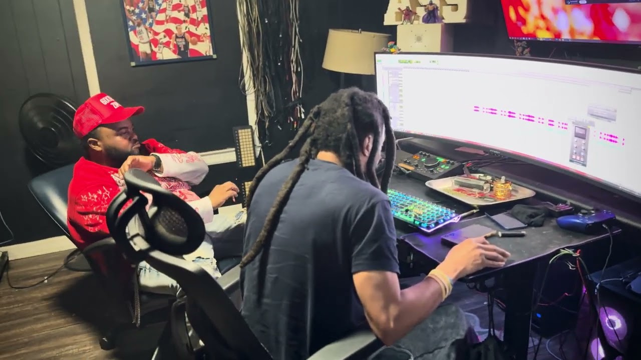 RAW & UNCUT: BIGMANE HOODRICH x CARL GOTIT STUDIO SESSION 