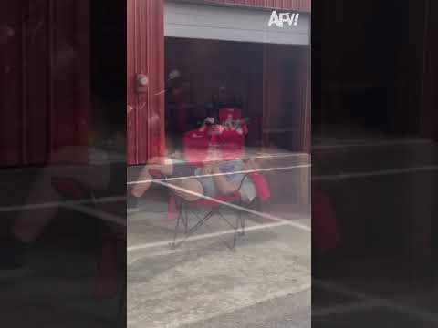 Those Chairs Are Way Too Uncomfy to Sleep in 🤣 #fail #funny #shorts #comedy #afv