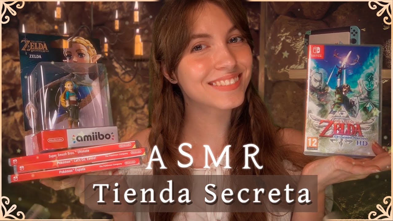 ASMR | Tienda secreta de videojuegos en la Edad Media 🏰🕰️ [Roleplay]