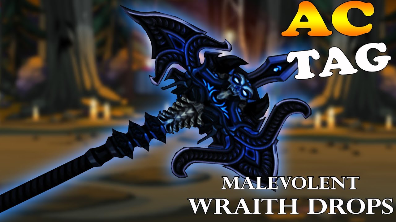 AQW MEMENTO MORI RARE PIKE l MALEVOLENT WRAITH DROPS /JOIN MEMENTO ...