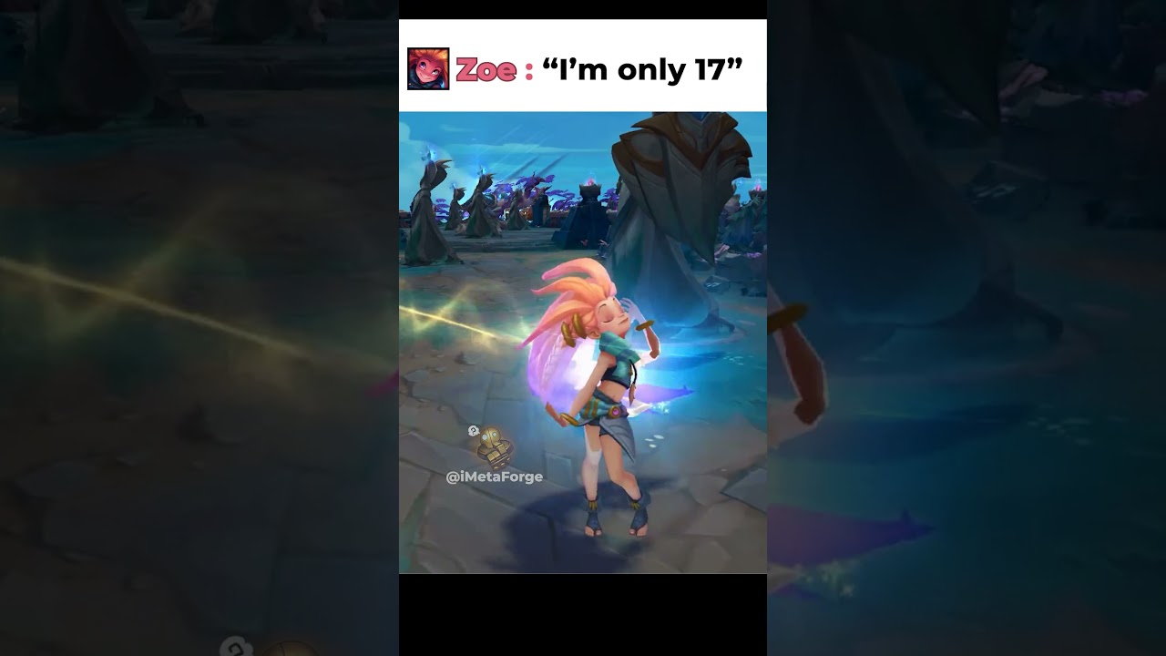 Zoe + Zilean = FBI open up 💀