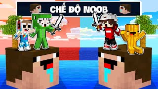 KHANGG BEDWARS THỬ THÁCH 24H CHẾ ĐỘ NOOB ĐẠI CHIẾN VỚI ROBOT*NOOB TEAM TROLL CHẾ ĐỘ HACKER MINECRAFT