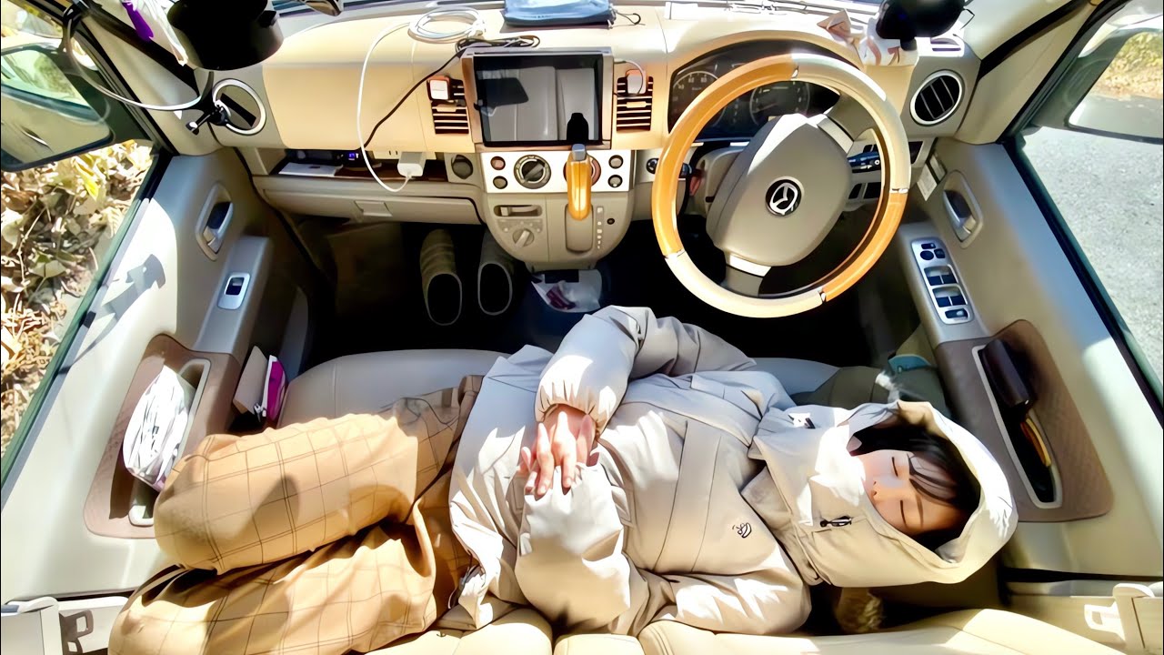 Жизнь в Токио в уютном кемпере.