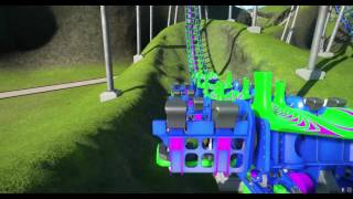 Singularity 4th Dimension Coaster in Planet Coaster