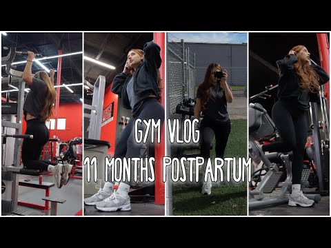 COME TO THE GYM WITH ME // 11 MONTHS POSTPARTUM