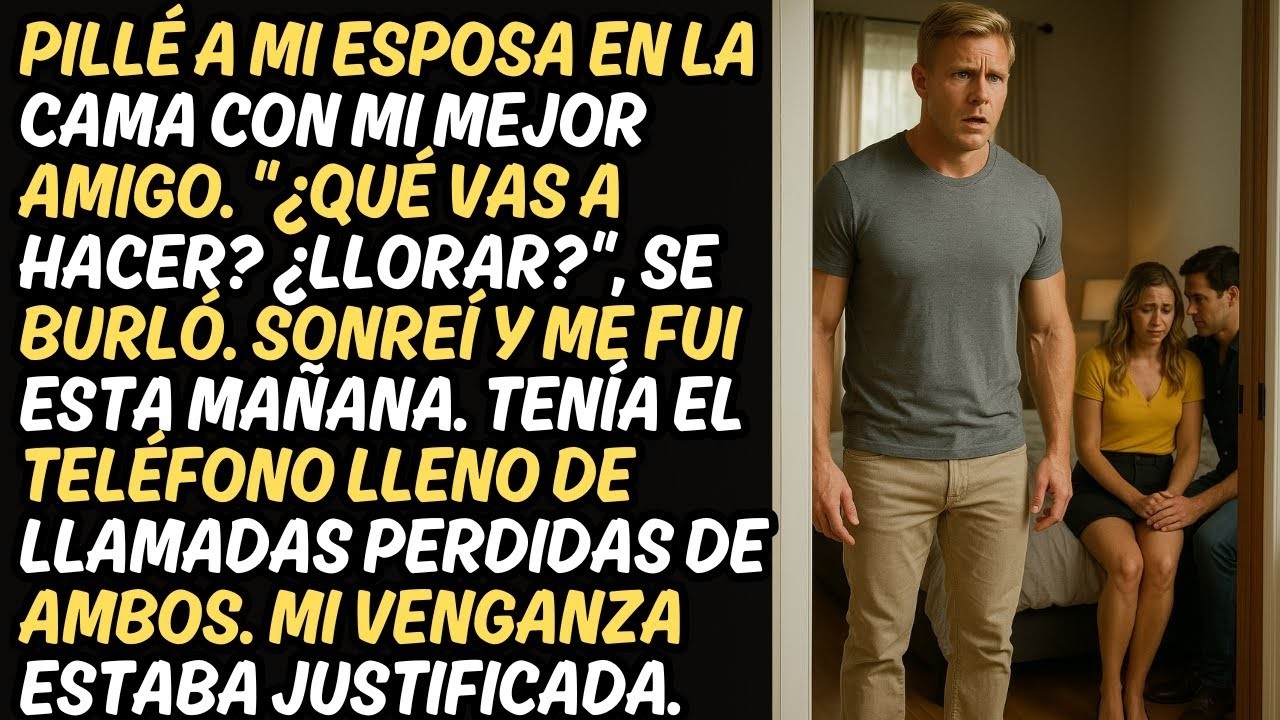 La traición en su máxima expresión  Me preguntó qué haría  Sonreí sin palabras