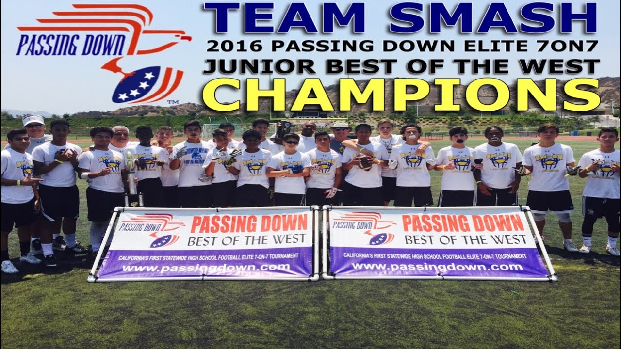 TEAM SMASH: 2016 Passing Down Junior Best of the West Champions