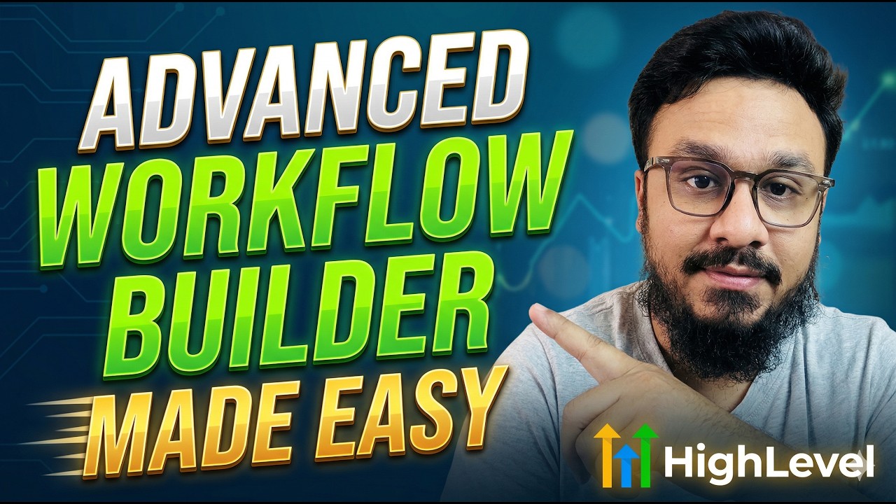 The NEW GoHighLevel Workflow Builder Is AMAZING! - YouTube