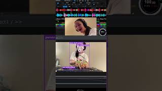 djing with my mouth because sometimes you run out of hands lol