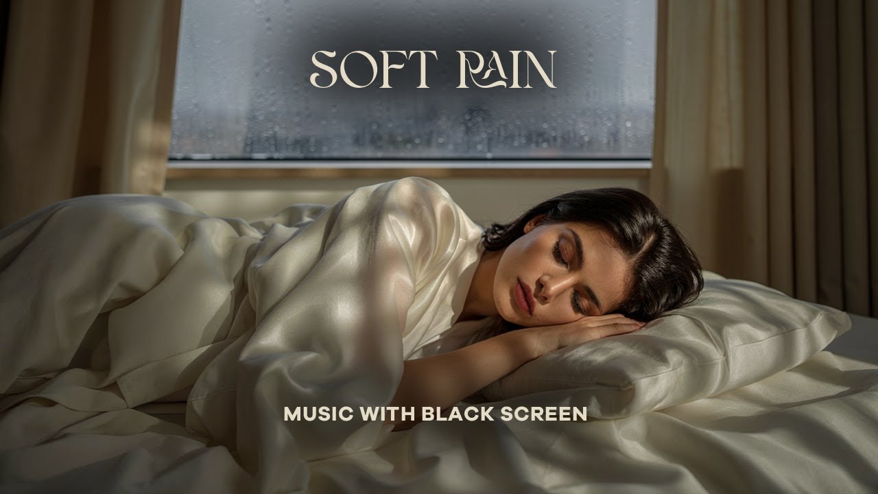 Soft Rain Sounds 10 Hours 🌧️ Black Screen | Deep Sleep & Night Relaxation