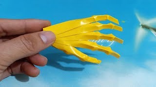 Easy Origami - Freaky Hand Magic Trick - 38 | Cara Membuat Trik Sulap Tangan Origami Yang Aneh