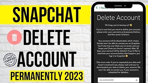 [2023] How to Delete your Snapchat Account Permanently?