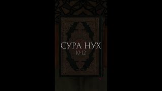 Прекрасное Чтение Курана | Сура Нух 10-12 #Shorts