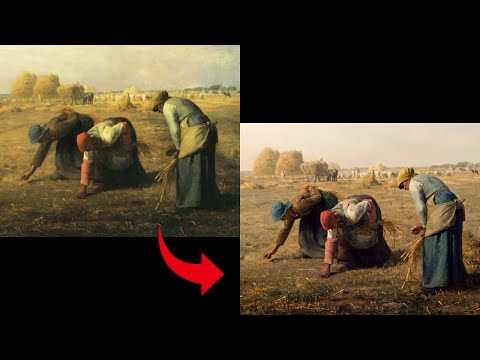世界の名画を最新AIでリアル化してみたのサムネイル