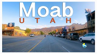 MOAB UT USA | Driving the streets of Moab UT.