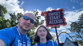 Hersheypark Summer Weekday Sweet Start June 2024 vlog