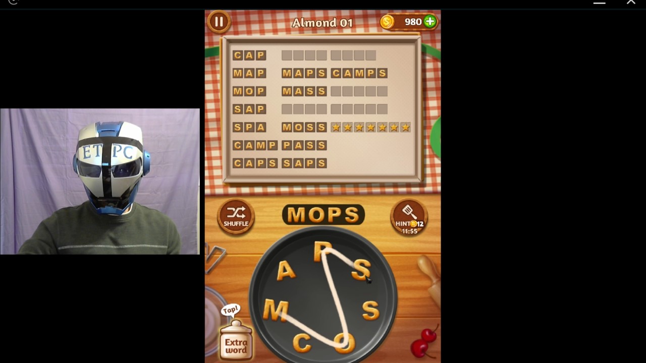 WORD COOKIES ALMOND 1 SOLVED (NEW LEVEL)