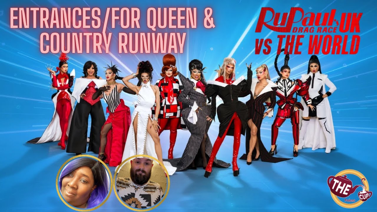 Entrances & For Queen and Country Runway | RuPaul's Drag Race UKvTW S3 E1 | 