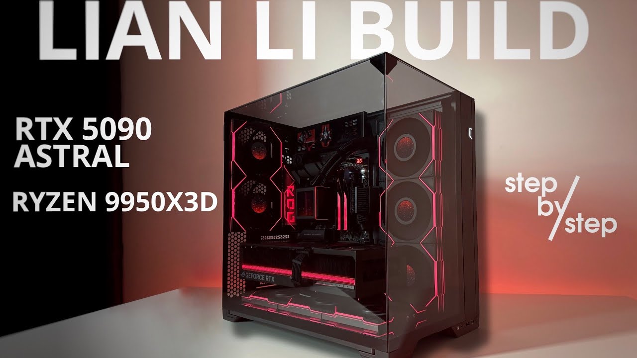 МОЩНЕЙШИЙ ИГРОВОЙ ПК RTX 5090 ASTRAL / RYZEN 9950X3D / LIAN LI VISION COMPACT / THE MOST POWERFUL PC