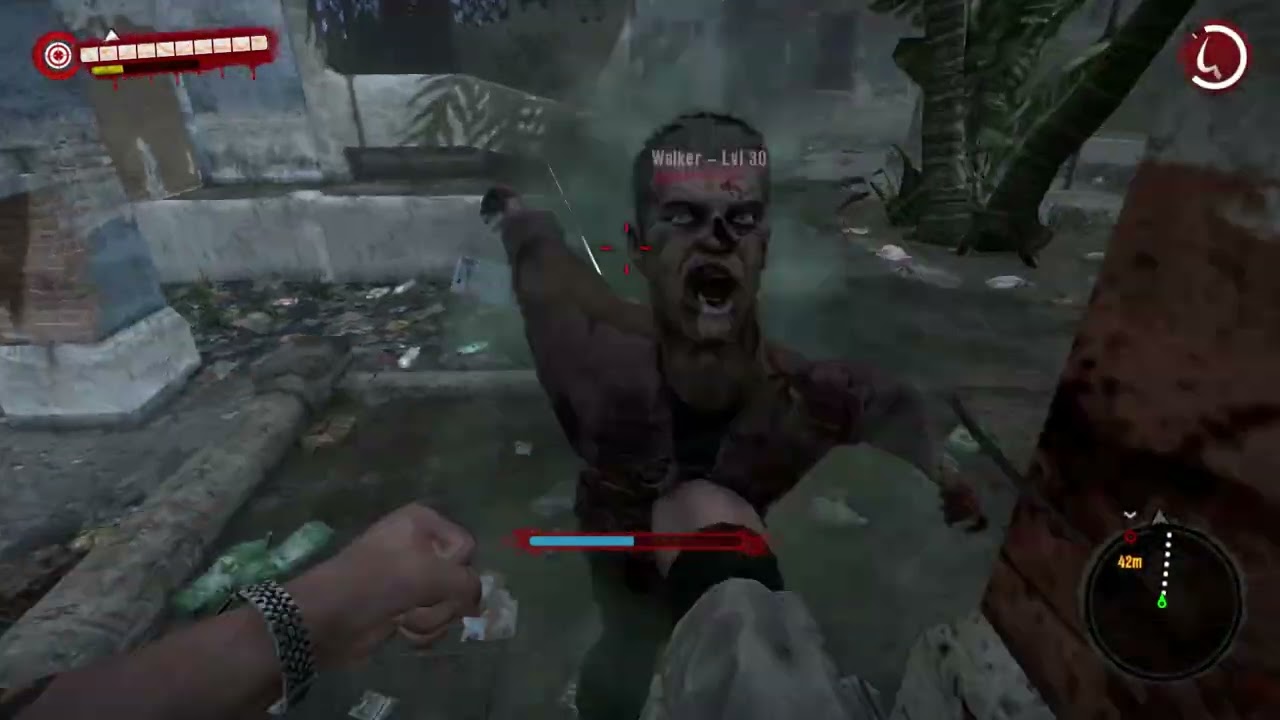 Lady In Trouble Reach Police Station Through Sewers | Dead Island Gameplay | Dead Island