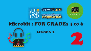 MicroBit Lesson 2 for Grade 4