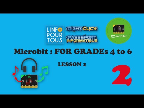MicroBit Lesson 2 for Grade 4