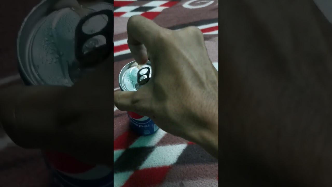 Pepsi Can Vs Thumbs Up Cane Opening