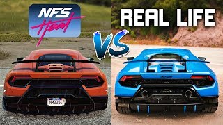 Need For Speed Heat vs REAL LIFE Exhaust Sounds Direct Comparison! -Part 1-