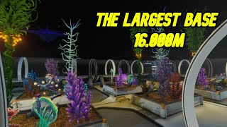 The largest base in Subnautica(16km)
