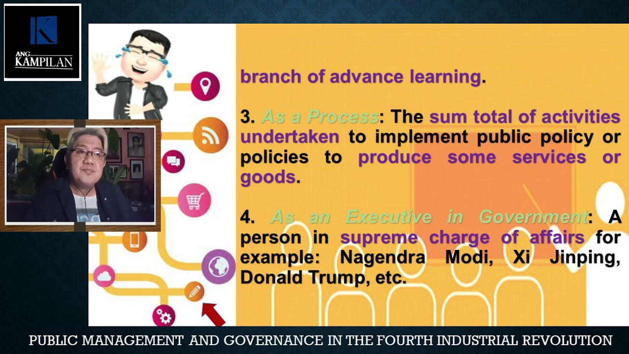Public Management and Governance in the Fourth Industrial Revolution