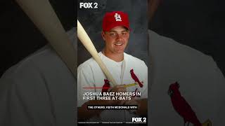 Joshua Baez homers in first three at-bats