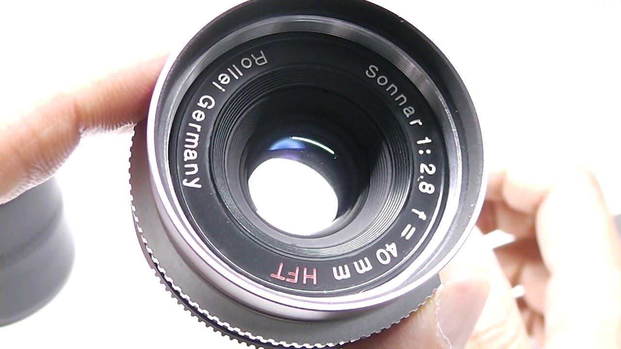 monofa★送料込未使用★ローライ レンズゾナー  40mm F2.8 Rollei Sonnar 40mm f2.8 HFT (L) – FLASHBACK CAMERA