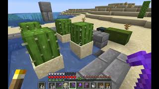 Minecraft 1.16+ One Chunk Wonders: Autocollection w/ Water & The Cactus Farm, An Auto, AFK Microfarm