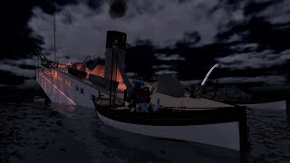 Roblox Sinking of Greyrock V.75 (Lifeboats) Avali Lets Play