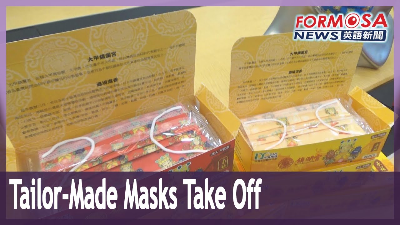 Tailor-made masks make face coverings a fashion statement