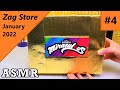 Unboxing Miraculous Ladybug Zag Store Box #4 -  January 2022 (ASMR)