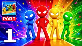 Stick Fun Party Mini Games Gameplay Walkthrough Part 1 – MiniGames 1 2 3 4 Players! (Android & iOS)  screenshot 3
