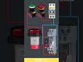 LED Indicator Demonstrating Emergency Stop and Run Conditions.