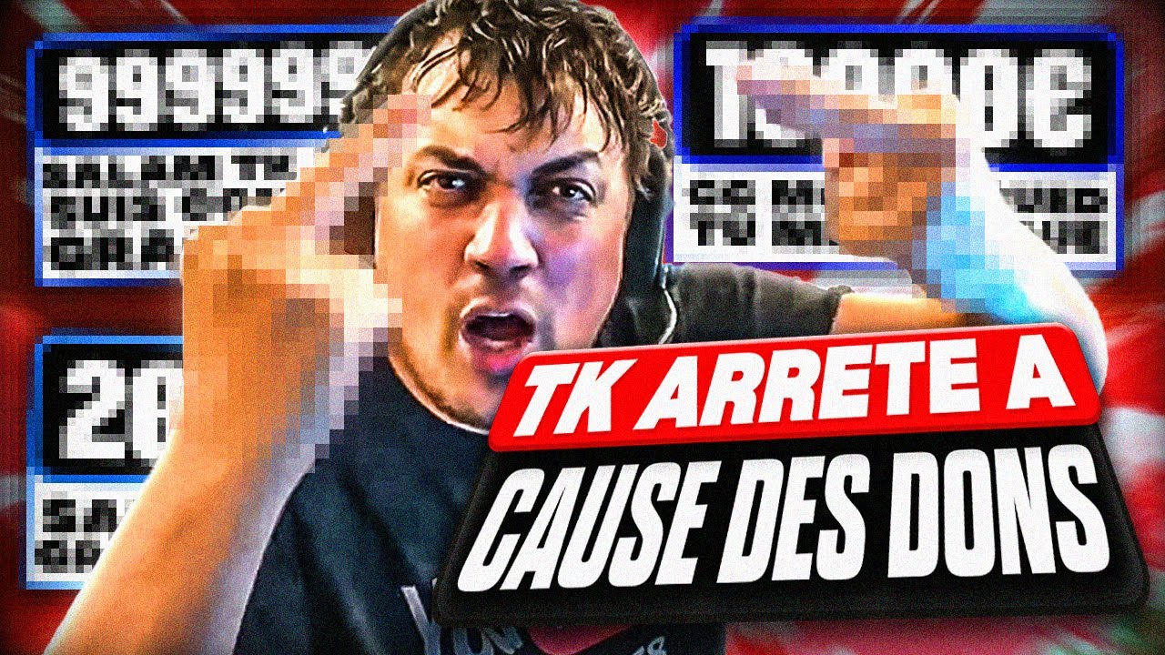 TK ARRÊTE A CAUSE DES DONS 🤣 IL VOIT UN PSY À CAUSE D'UN ABONNÉ 👨‍⚕️- BESTOF THEKAIRI78