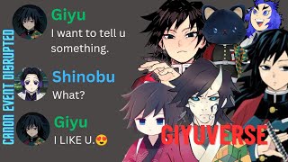 If Giyu was teleported to another universe......| If Hashira had a Groupchat....