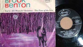 Video thumbnail of "Brook Benton - All I Want For Christmas"