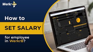How to set employee salaries in WerkrB