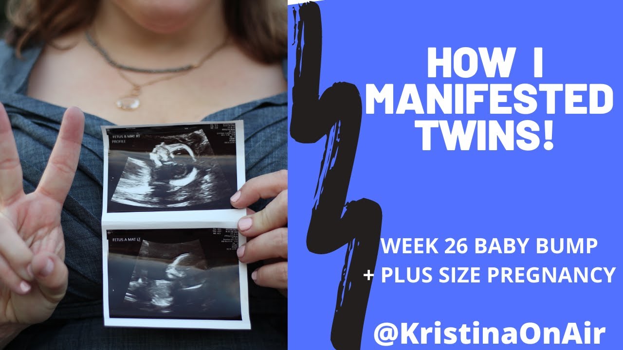 How I Manifested Twins ! | Plus Size Pregnancy | Smbc