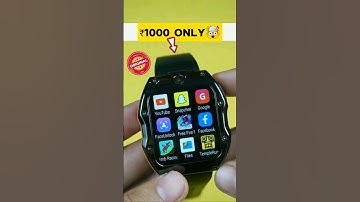 🔥Top 2 gaming Smart watches under 1000₹💯