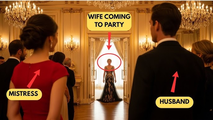 HE TOOK HIS MISTRESS TO A LAVISH PARTY—BUT FROZE WHEN HIS EX-WIFE WALKED IN  LIKE SHE OWNED THE ROOM - YouTube