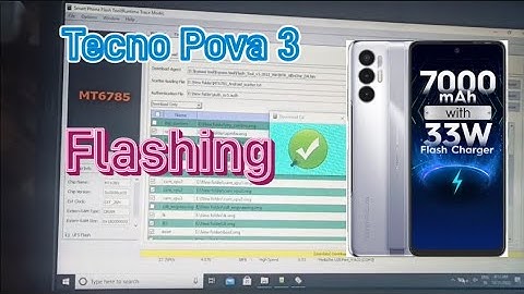 How To Flash Tenco Pova 3 mobile flashing