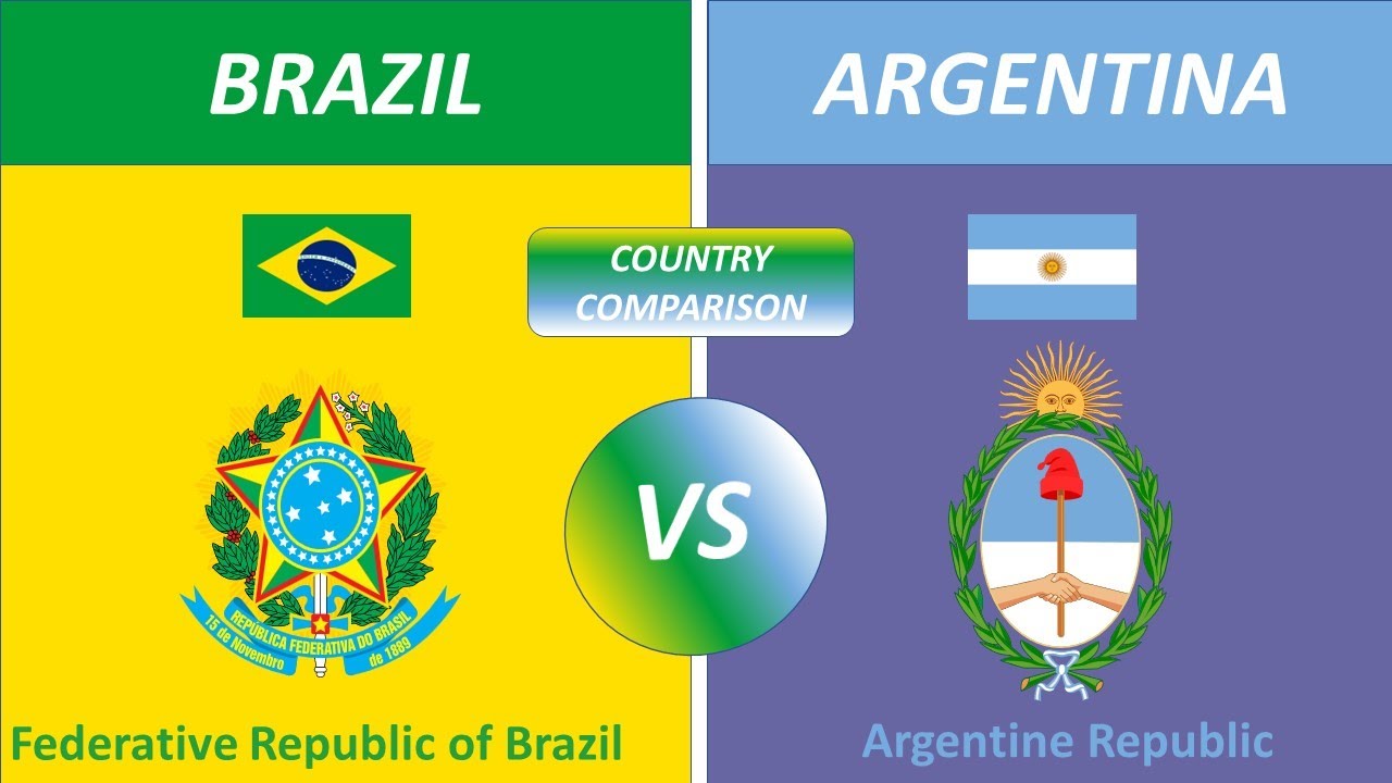 Brazil vs Argentina   Country Comparison 2022