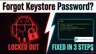 Forgot Android Keystore Password? Heres How To Fix It Google Play Upload Key Reset
