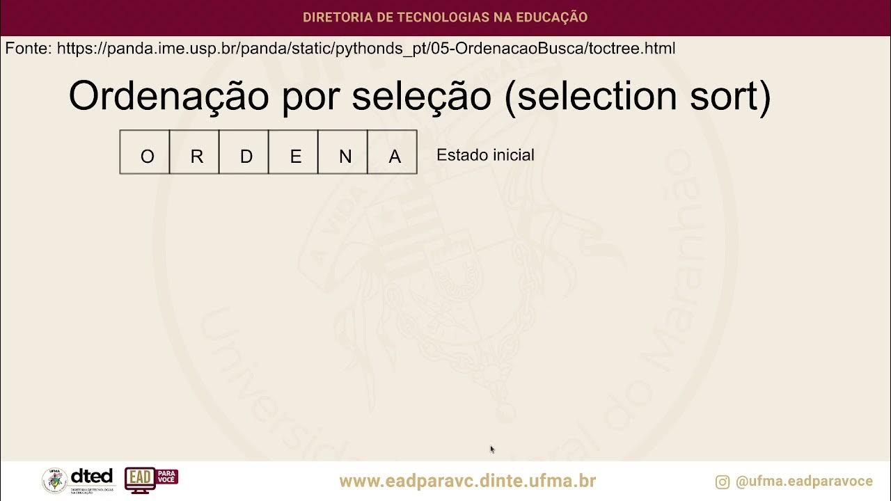 PO (Ordenacao - Bubble e Selection Sort), PDF, Algoritmos e estruturas de  dados