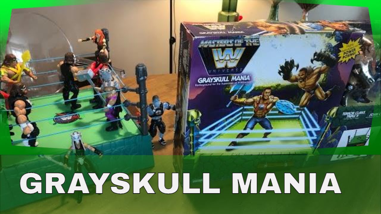 Wwe eternia le ring Grayskull Mania en france  avec Marctrooper